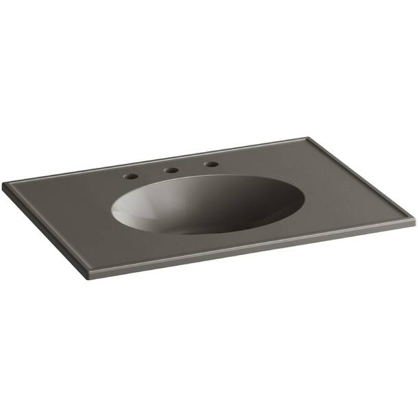 Kohler Ceramic Impressions Rectangular Dual Mount Bathroom Sink With   Default Name 